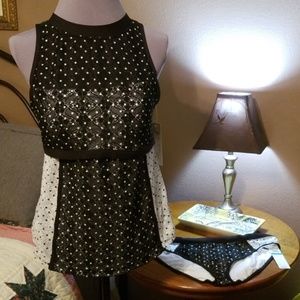 Anne Cole Tankini 2pc Women's XL